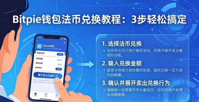 Bitpie钱包法币兑换教程：3步轻松搞定